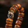 The Fearless Path: Vintage Tibetan Yak Bone Mala Bracelet