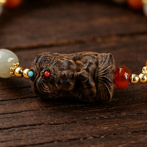 Zaki Lamu Multi-Gemstone Lucky Bracelet