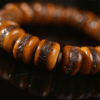 The Fearless Path: Vintage Tibetan Yak Bone Mala Bracelet
