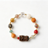Zaki Lamu Multi-Gemstone Lucky Bracelet