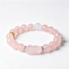主图5 The Love & Prosperity Guardian: Natural Rose Quartz Pixiu Bracelet