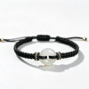  The Peace Circle: Genuine Hetian Jade Woven Lucky Cord Bracelet