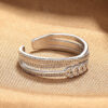 主图-2 Vintage Charm Symbol: S925 Five Emperor Coin Adjustable Ring