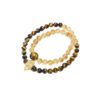 主图-5 The Abundance Amplifier: Tiger's Eye & Citrine Double Wrap Bracelet