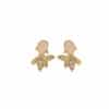 Lucky Koi Hetian Jade/Red Agate 925 Silver Earrings