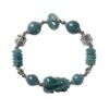 主图-5 Wealth Guardian Pixiu Green Jadeite Bracelet
