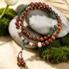 主图2 The Calm Companion: Golden Sandalwood Double Wrap Bracelet
