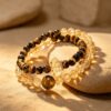主图2 The Abundance Amplifier: Tiger's Eye & Citrine Double Wrap Bracelet