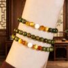 主图3-1 The Calm Grove: Green Sandalwood Meditation Bracelet