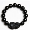主图5 The Abundance Guardian: Natural Obsidian Pixiu Bracelet