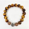 The Courage Amplifier: Yellow Tiger's Eye & Black Gold Rutilated Quartz Bracelet